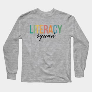 Literacy Squad Long Sleeve T-Shirt